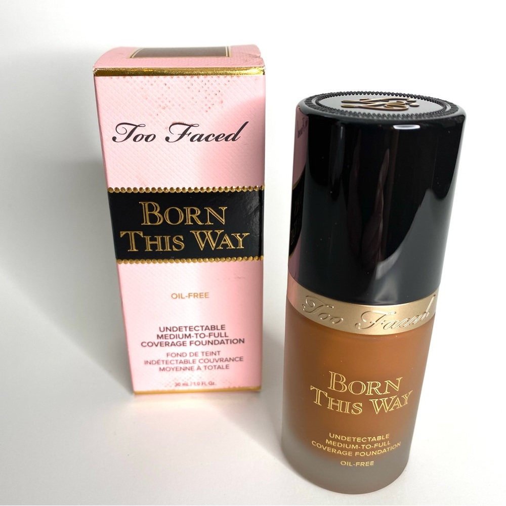 Too Faced Born This Way Natural Finish Longwear Liquid Foundation Spiced Rum NWT
